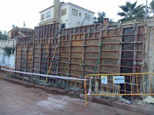 Muros de hormigón - Excavaciones y Rocallas Catalunya