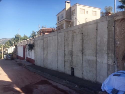 Muros de hormigón - Excavaciones y Rocallas Catalunya