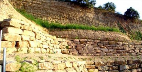 Muro de Piedra Natural 
